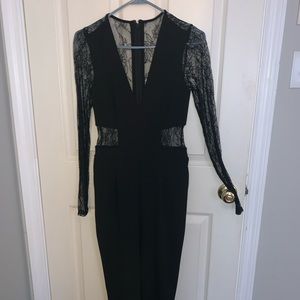 Express cat suit-lace back.